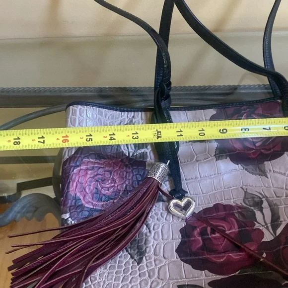 Brighton F463809 Shoulder Tote bag with Roses - Picture 12 of 13